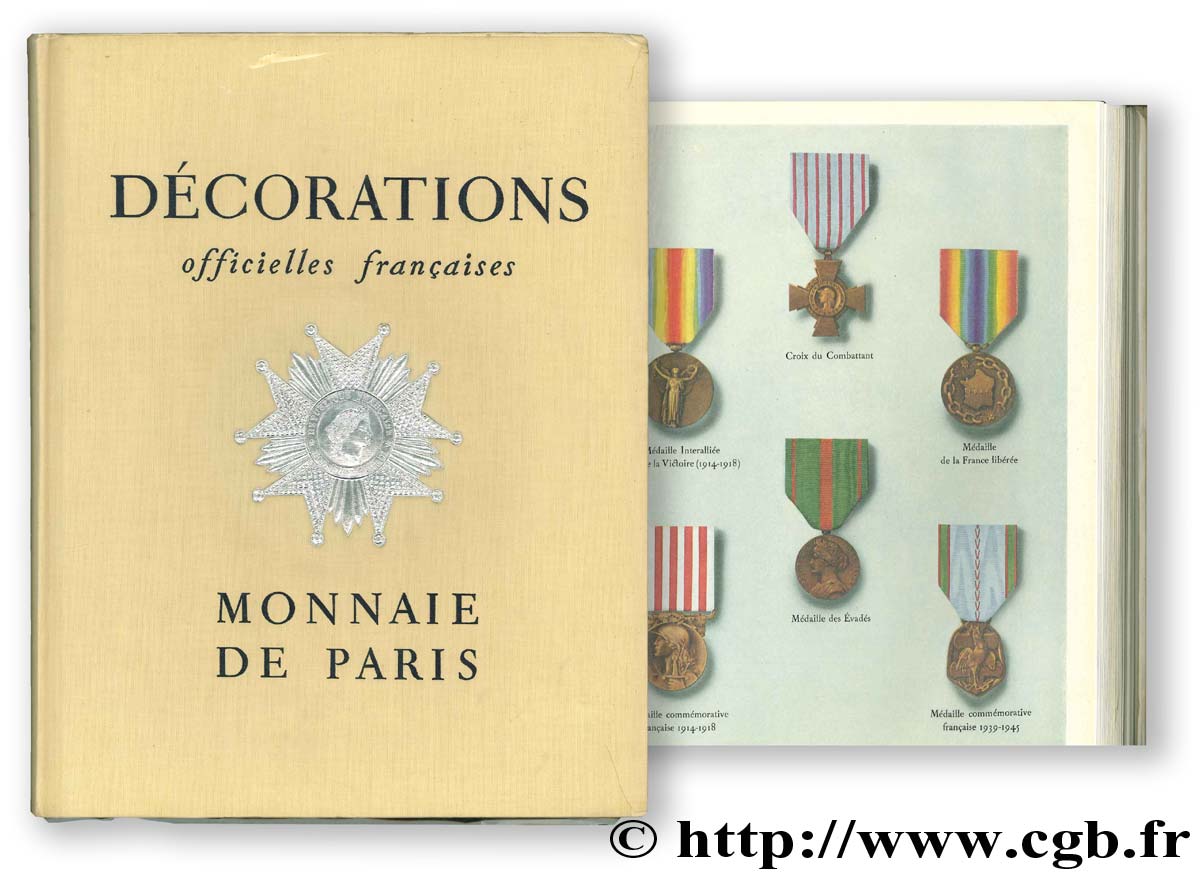 Décorations officielles françaises MONNAIE DE PARIS