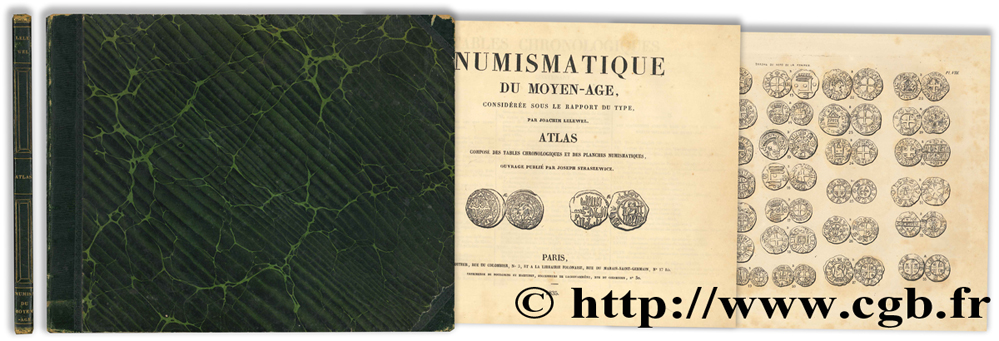 Numismatique du Moyen-âge, considérée sous le rapport du type - Atlas LELEWEL J.