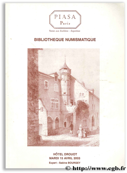Bibliothèque numismatique de Michel KAMPMANN BOURGEY S.