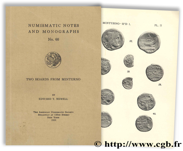 Two Hoards from Minturno NEWELL E.-T.