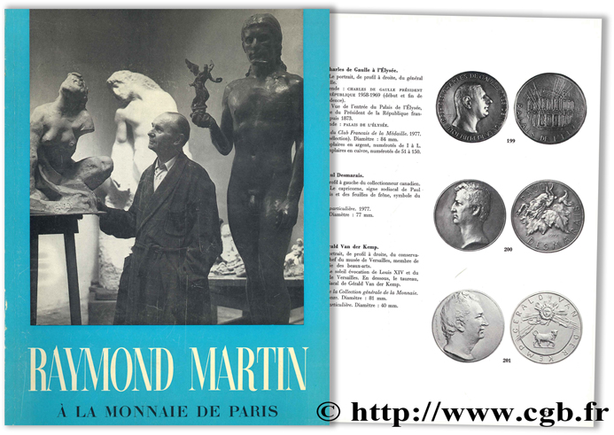 Raymond Martin à la Monnaie de Paris DUBOIS P.