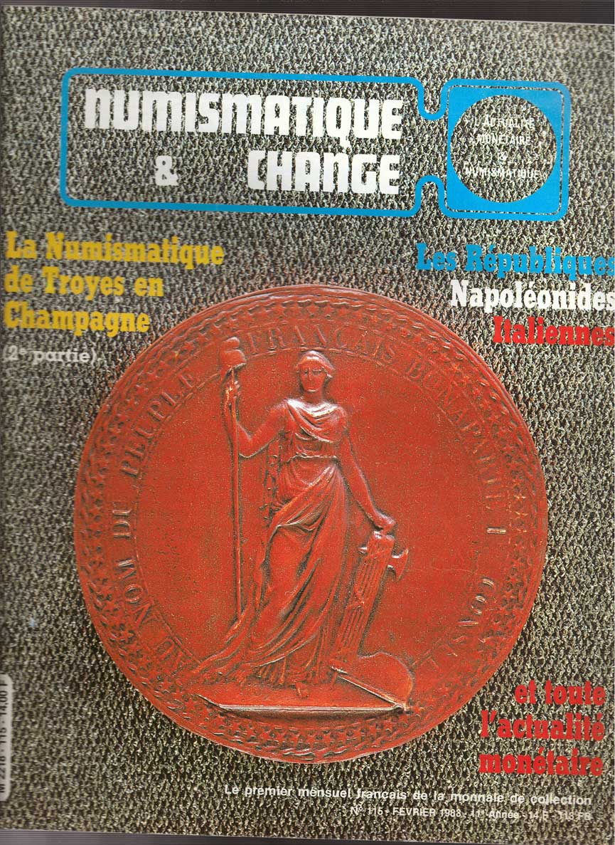 Numismatique & Change n°115 NUMISMATIQUE ET CHANGE