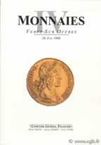 Monnaies 4 - Vente générale PRIEUR Michel, SCHMITT Laurent