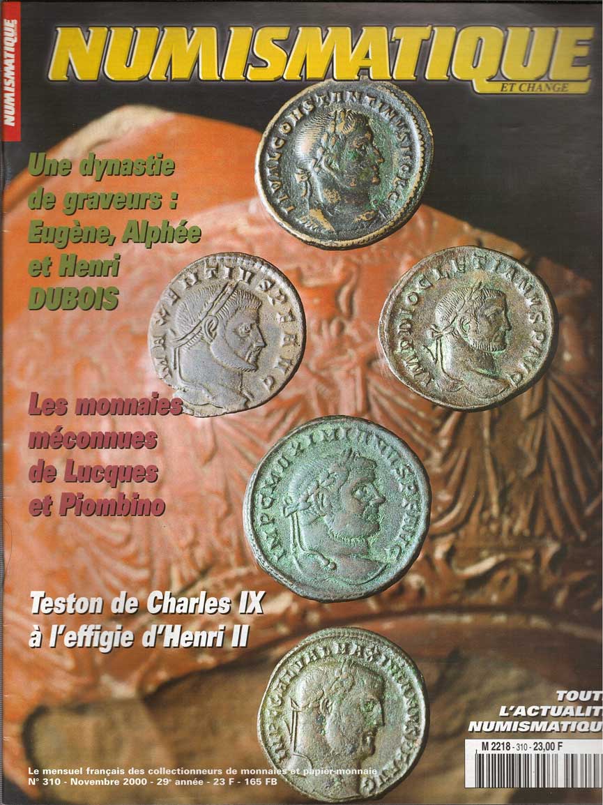 Numismatique & Change n°310 NUMISMATIQUE ET CHANGE