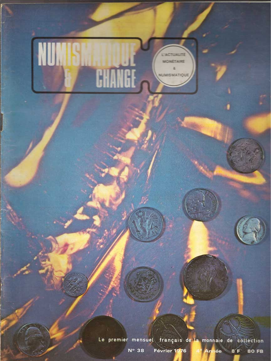 Numismatique & Change n°38 NUMISMATIQUE ET CHANGE