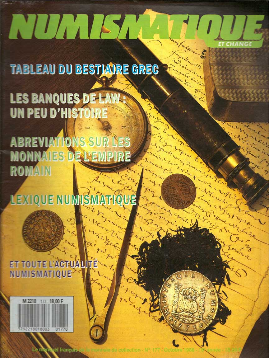 Numismatique & Change n°177 NUMISMATIQUE ET CHANGE