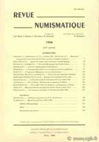 Revue Numismatique 1996, 151e volume 