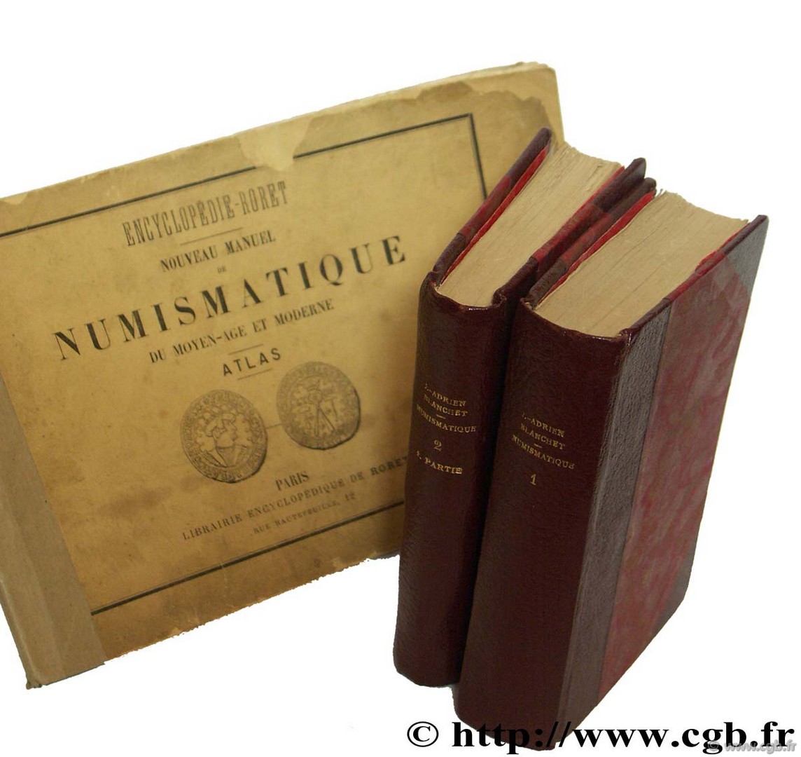 Encyclopédie Roret : numismatique du Moyen-Age  BLANCHET J.-A.