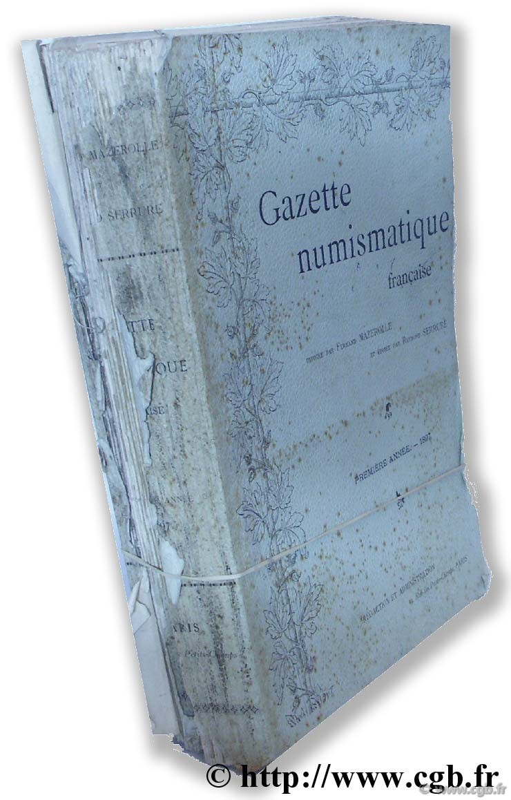 Gazette numismatique française 1897 
