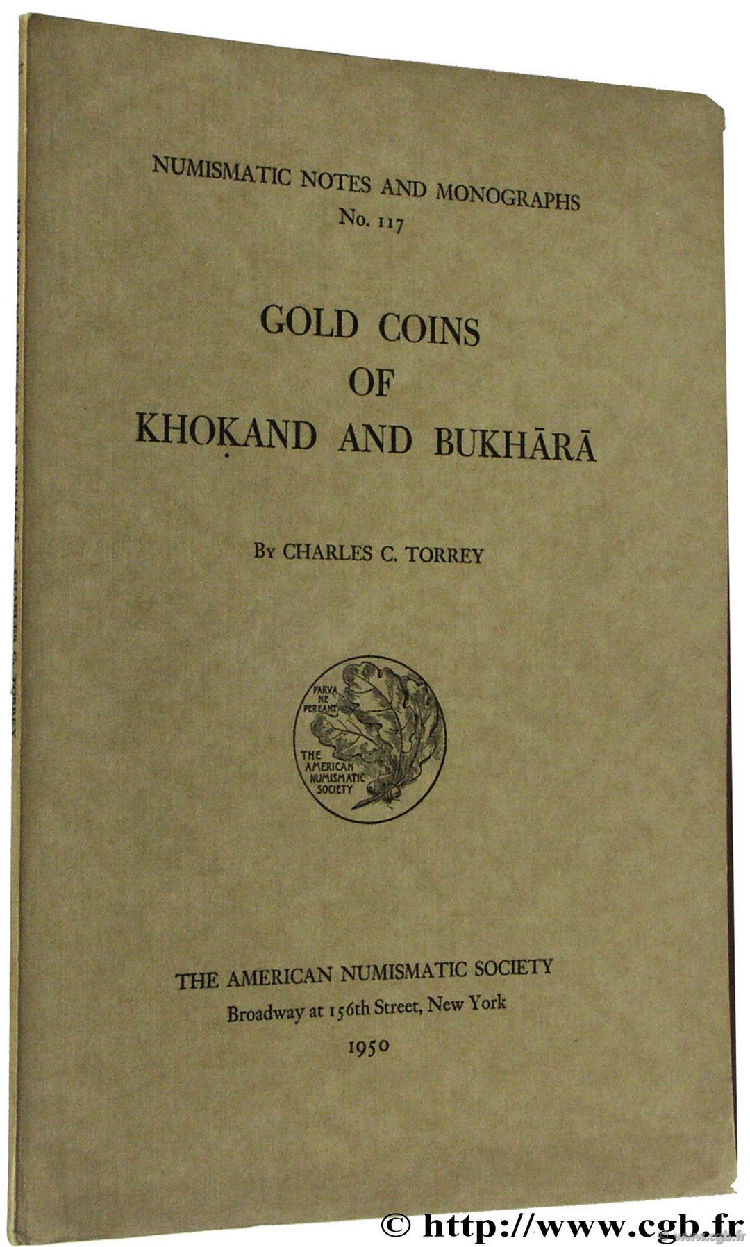 Gold Coins of Khokand and Bukhara, NNM n° 117 TORREY C.-C.