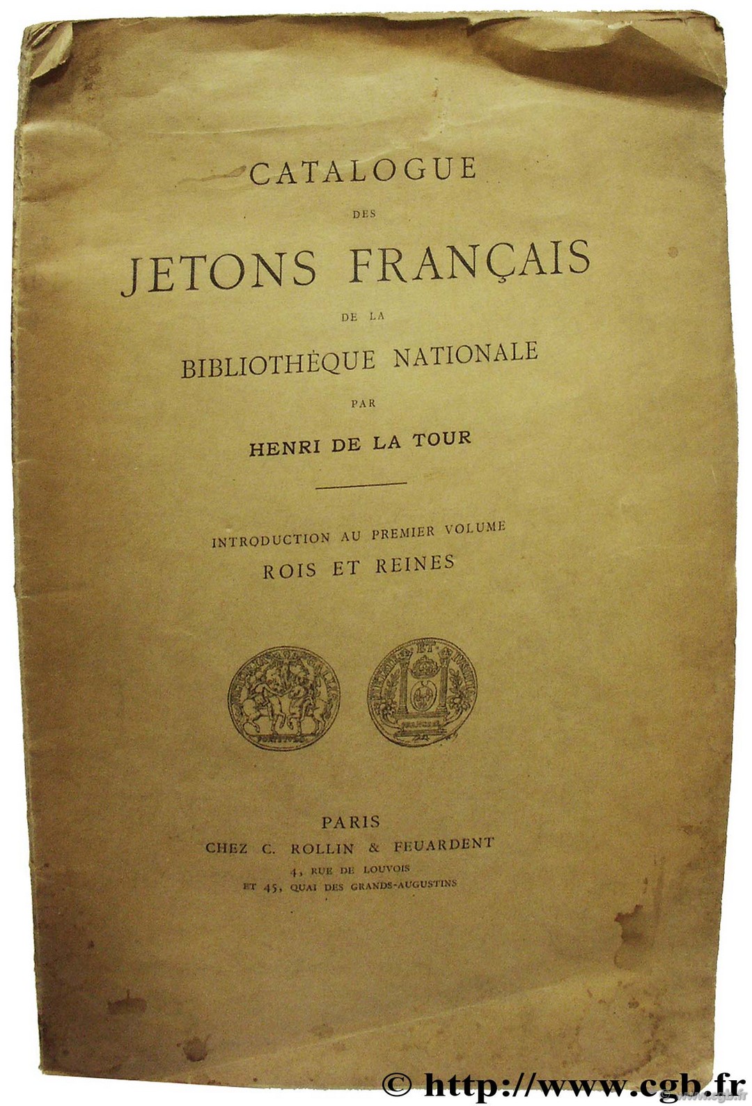 Introduction au premier volume Rois et Reines de France La TOUR H. de