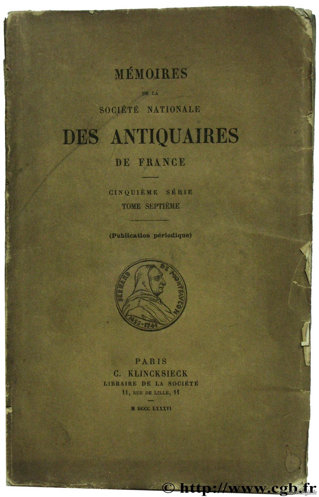 Mémoires de la société nationale des antiquaires de France  