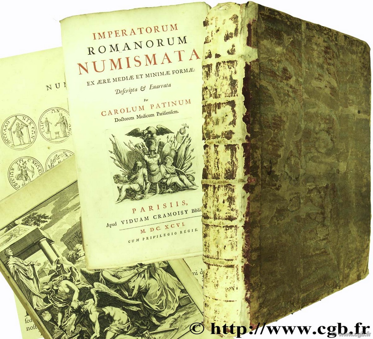 Imperatorum romanorum numismata ex aere mediae et minimae formae: descripta & enarrata PATIN C.