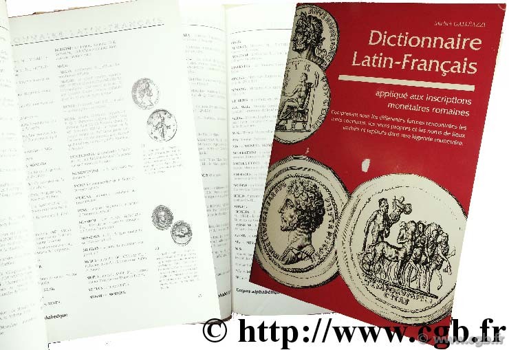 Dictionnaire Latin-Français appliqué aux inscriptions romaines GALLEAZZI M.