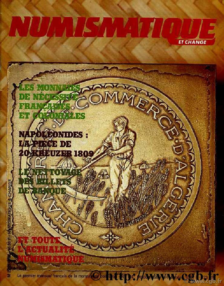 Numismatique & Change n°144 - octobre 1985 NUMISMATIQUE ET CHANGE