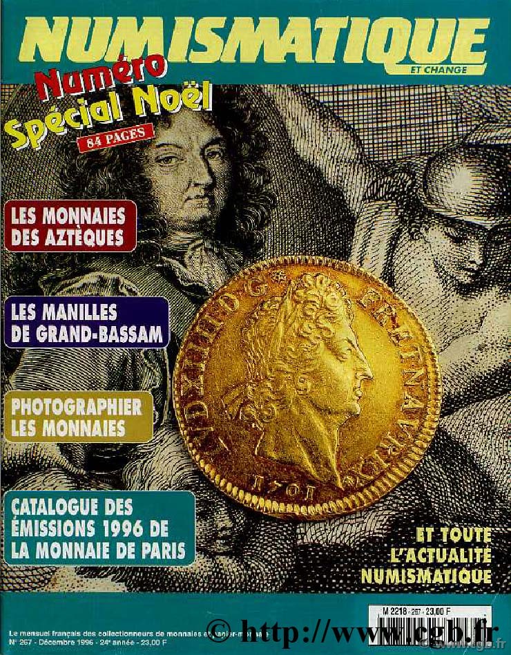 Numismatique & Change n°267 - décembre 1996 NUMISMATIQUE ET CHANGE