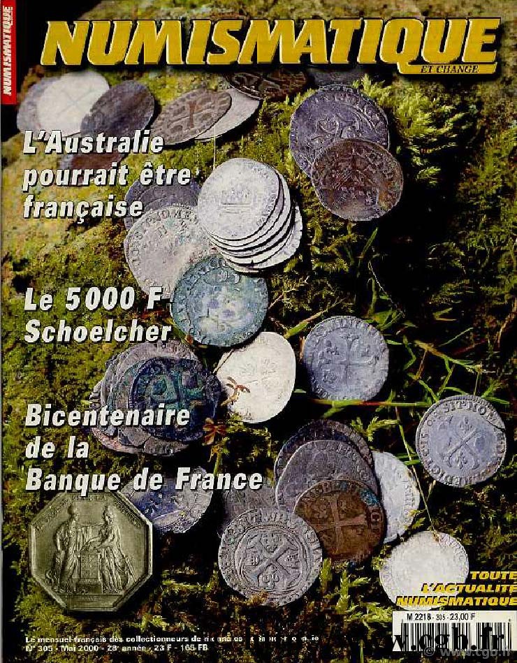 Numismatique & Change n°305 - mai 2000 NUMISMATIQUE ET CHANGE