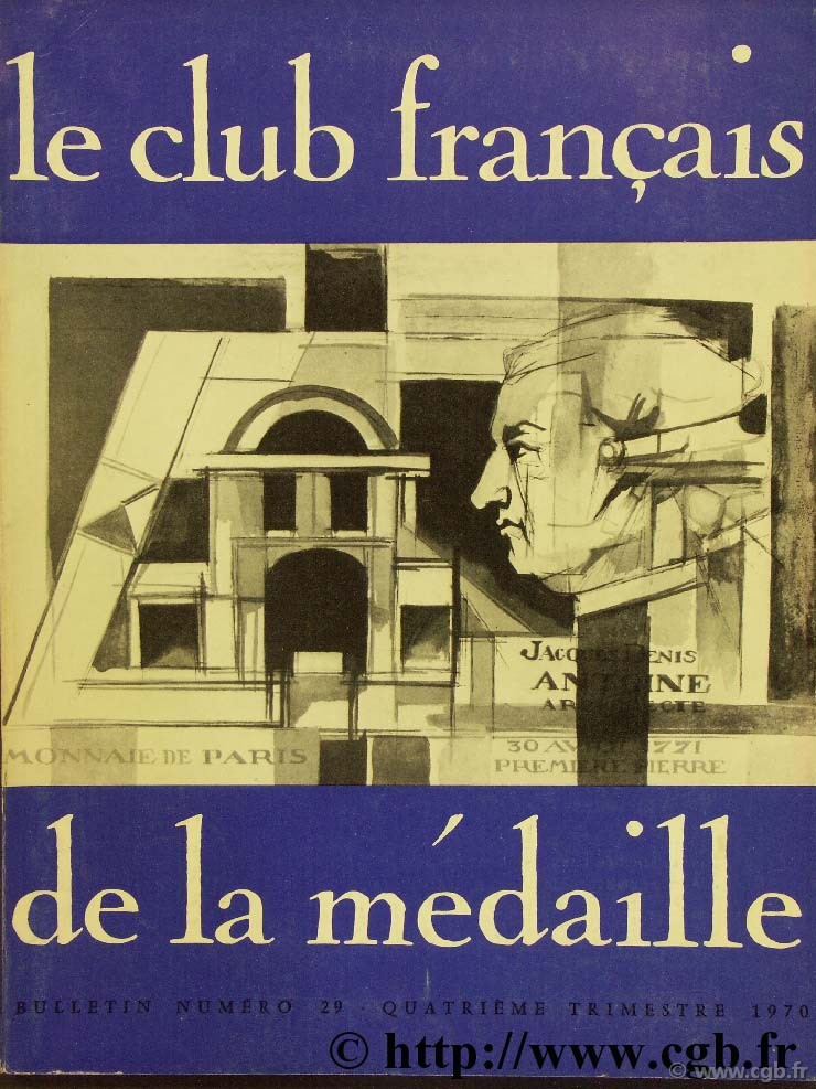 Le club français de la médaille, n°29, 1970 Collectif