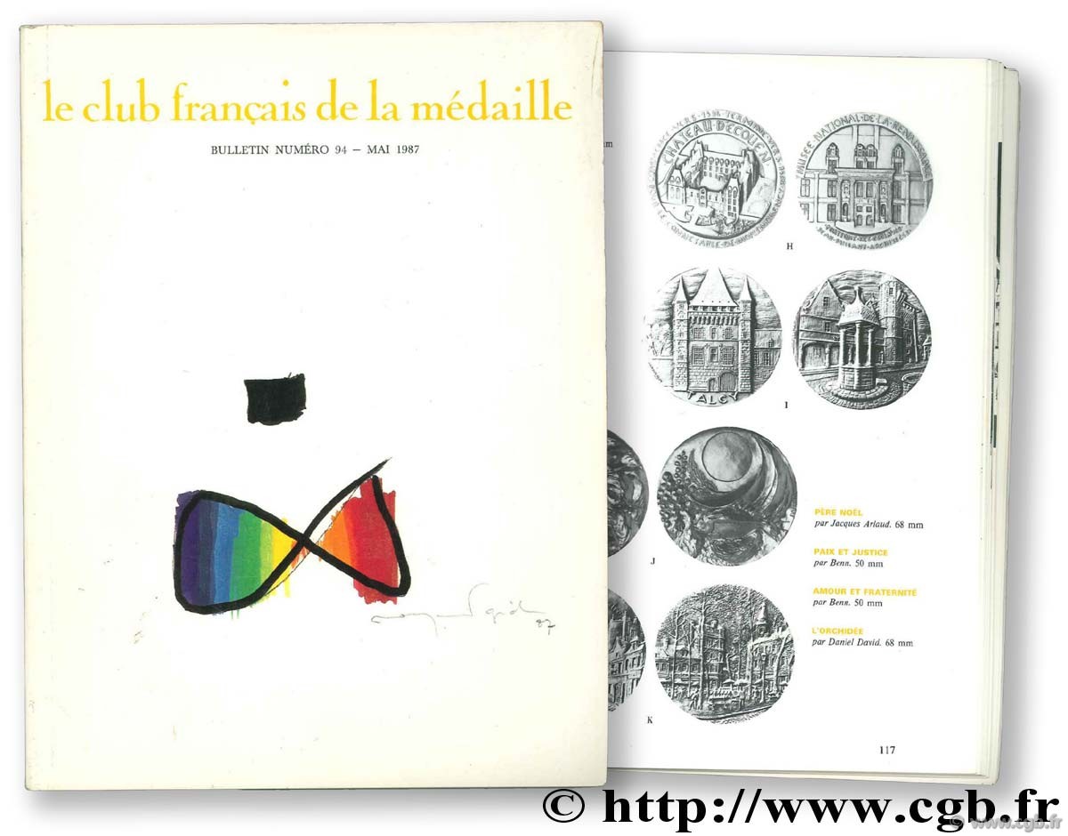 Le club français de la médaille, n°94, 1987 Collectif