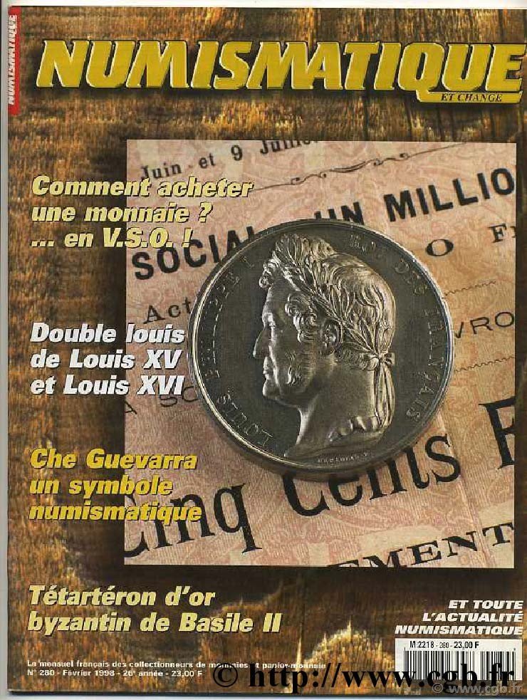Numismatique et change n°280, février 1998 NUMISMATIQUE ET CHANGE