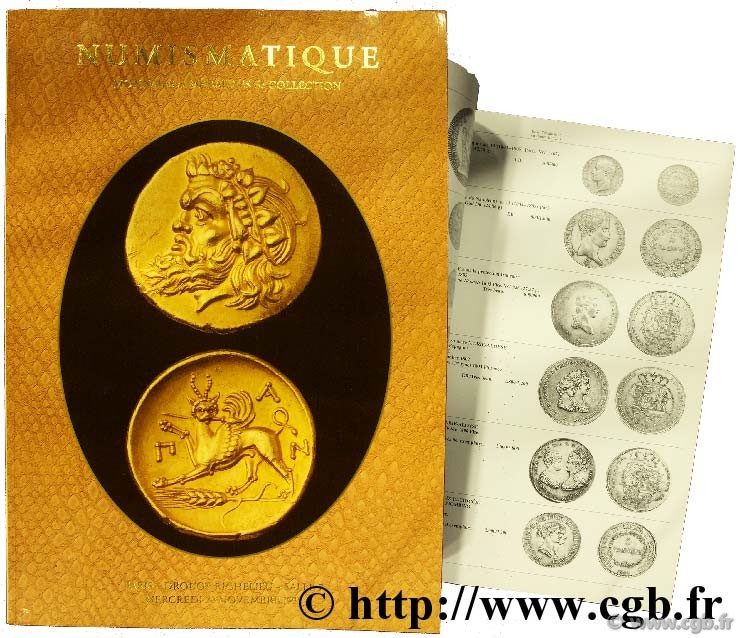 Monnaies de collections et médailles de conception, Vente aux enchères publiques, novembre 1995 VINCHON J.