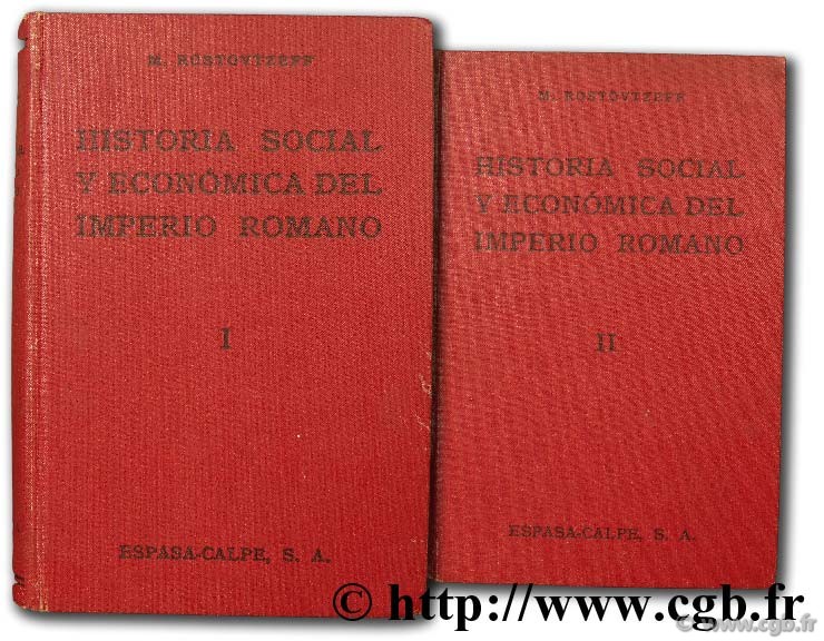 Historia social y economica del imperio romano ROSTOVTZEFF M.