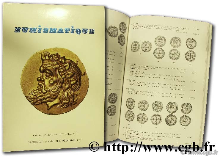 Numismatique, monnaies et médailles de collection VINCHON J.