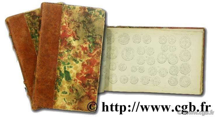 Nouveau manuel de numismatique du Moyen-Age et moderne - Tome premier - Tome second - Atlas BLANCHET J.-A.
