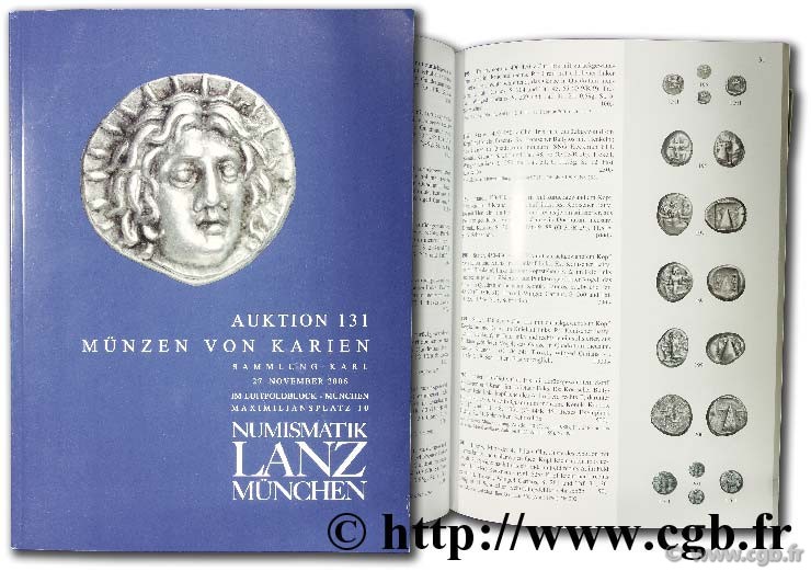Münzen von karien, sammlung Karl, auktion 131, 27 november 2006 LANZ H.
