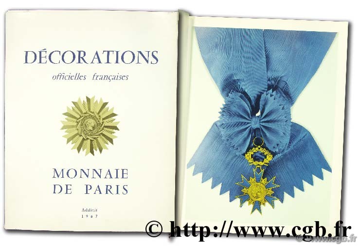 Décorations officielles françaises MONNAIE DE PARIS