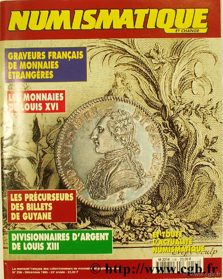 Numismatique et change n°256, décembre 1995 NUMISMATIQUE ET CHANGE