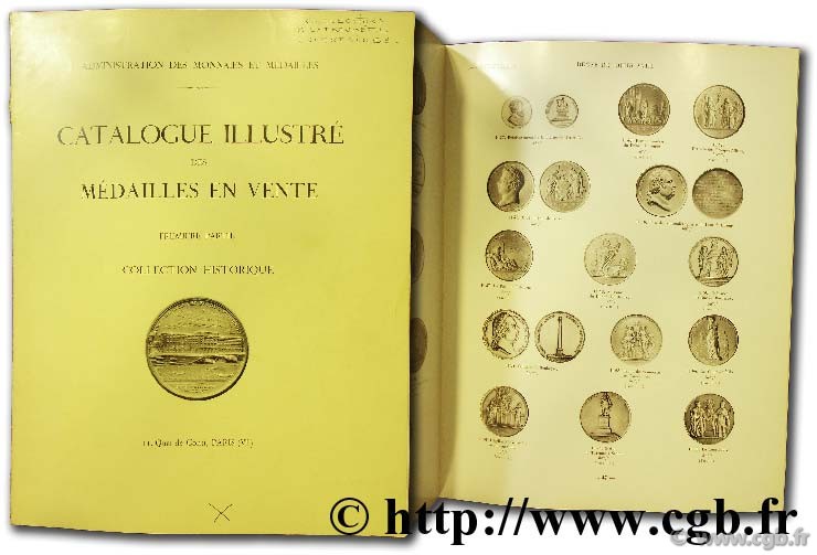 Catalogue illustré des médailles en vente 