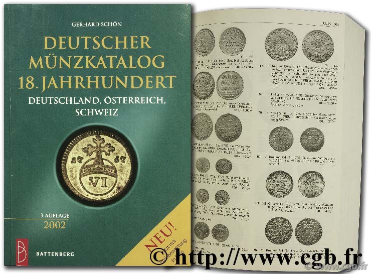 Deutscher münzkatalog 18 jahrhundert SCHÖN G.