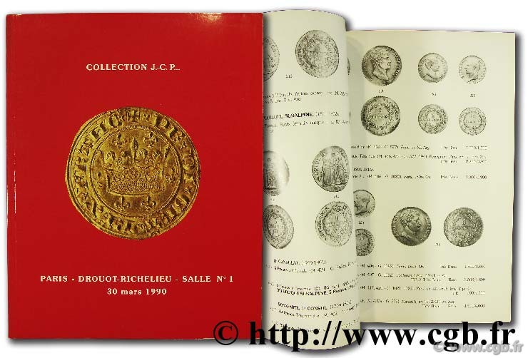 Très importante collection de monnaies françaises, collection J.-C.P... BOURGEY É.