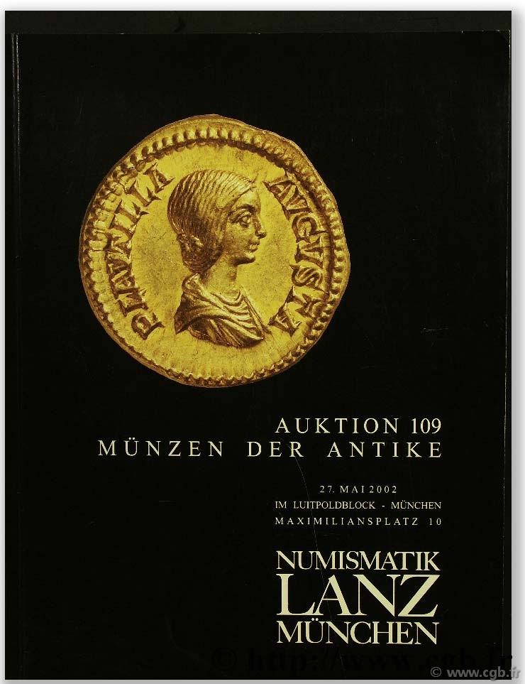Auktion 109, münzen der antike, Numismatik Lanz München LANZ H.