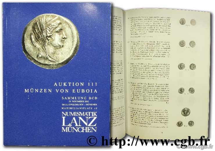 Auktion 111, münzen von euboia, Numismatik Lanz München LANZ H.