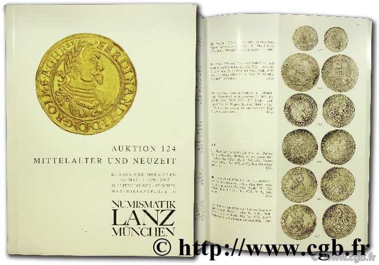 Auktion 124, mittelalter und neuzeit, Numismatik Lanz München LANZ H.