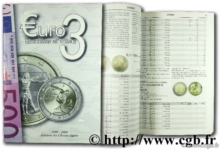 Euro 3 : monnaies et billets en Euro PRIEUR M., FOURNIER O.