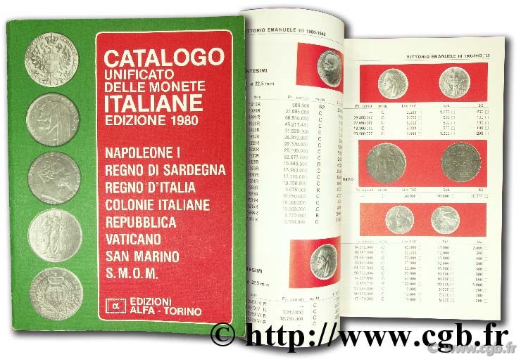 Catalogo unificato delle monete Italiane  