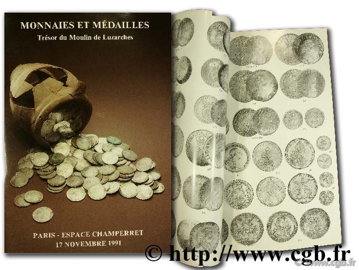 Monnaies et médailles, trésor du moulin de Luzarches 