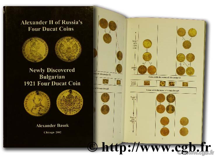 Alexander II of russia s four ducat coins BASOK A.