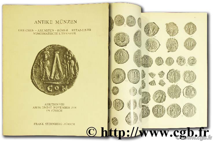 Die antiken münzen, griechen, axumiten, römer, byzantiner VON FRITZE H.