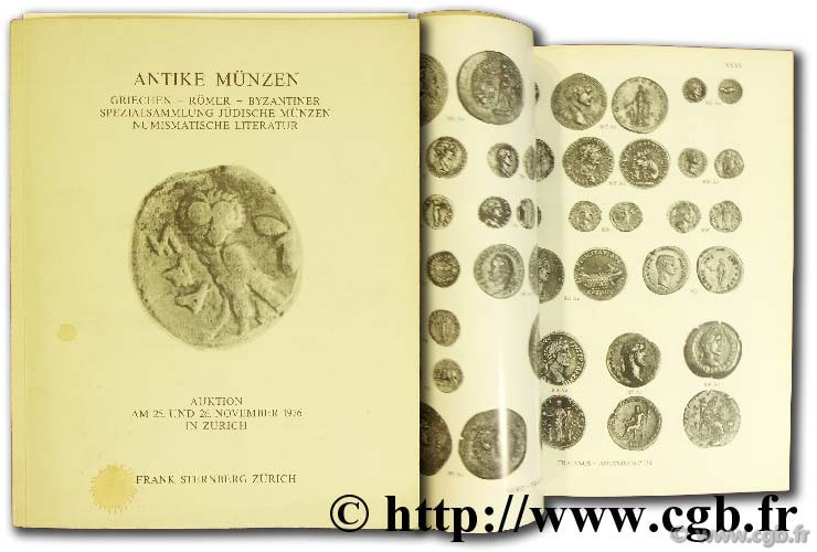 Die antiken münzen, griechen, römer, byzantiner, spezialsammlung judische munzen VON FRITZE H.