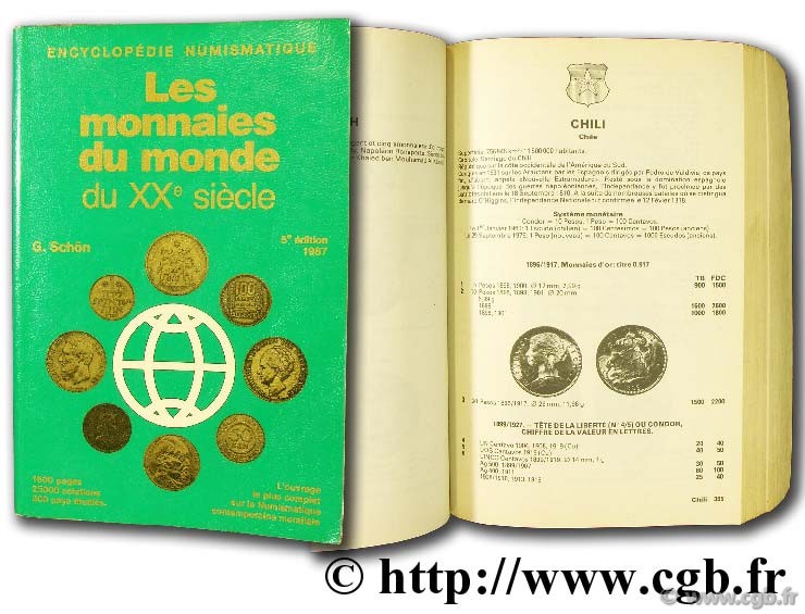 Les monnaies du monde XXème siècle CARTIER J.-F., SCHÖN G.