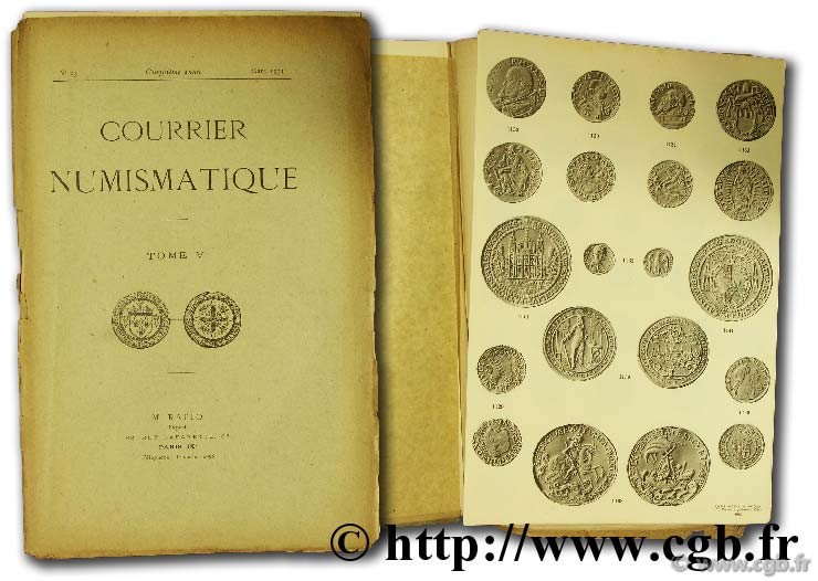 Courrier numismatique  RATTO M.