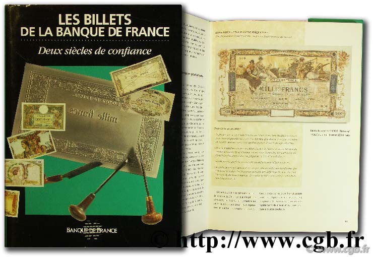 Les billets de la Banque de France, deux siècles de confiance PEYRET S.