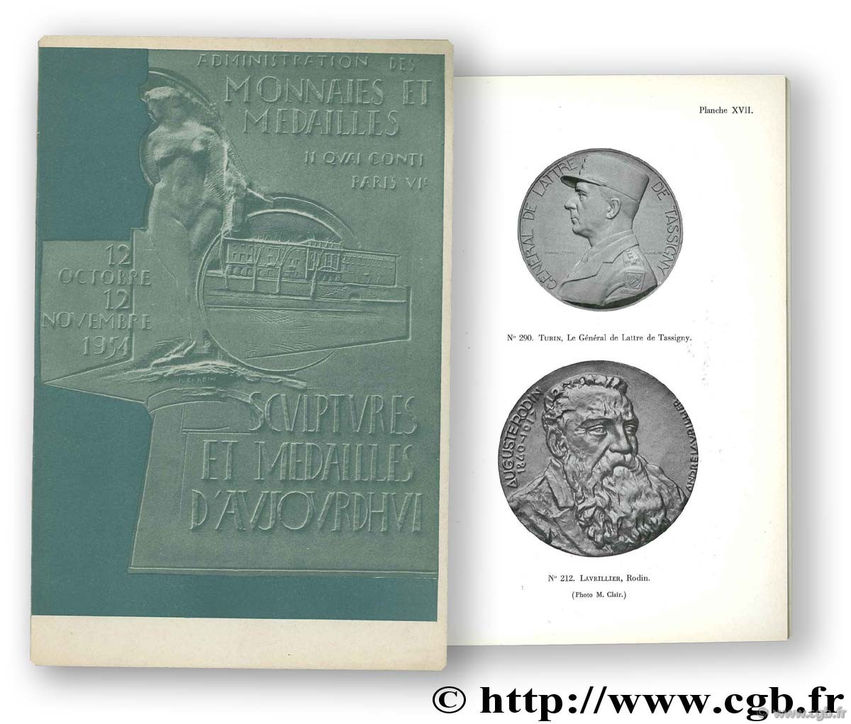 Sculptures et médailles d aujourd hui. Exposition au musée monétaire, 12 octobre - 12 novembre 1954 