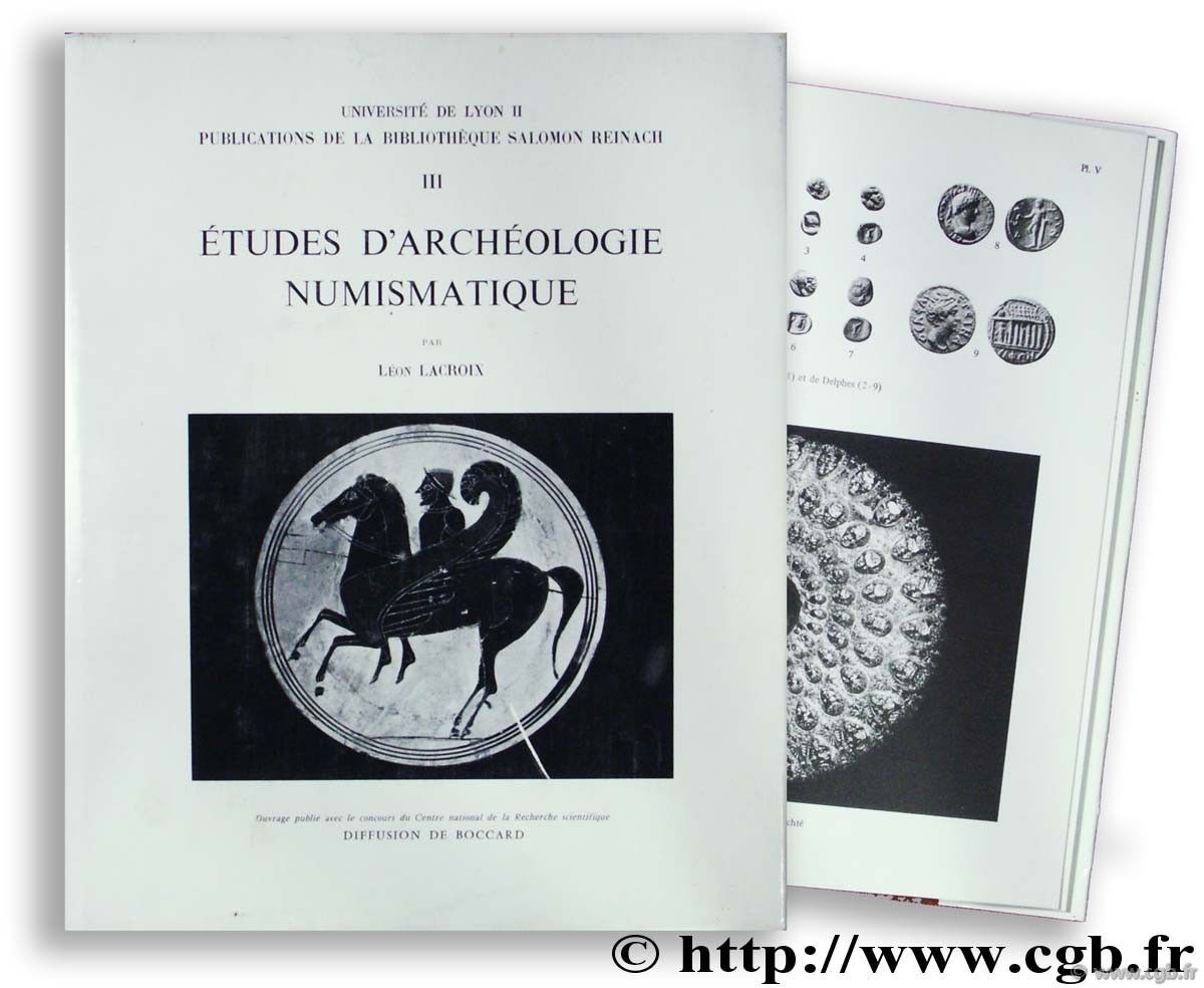 Études d archéologie numismatique, III LACROIX L.