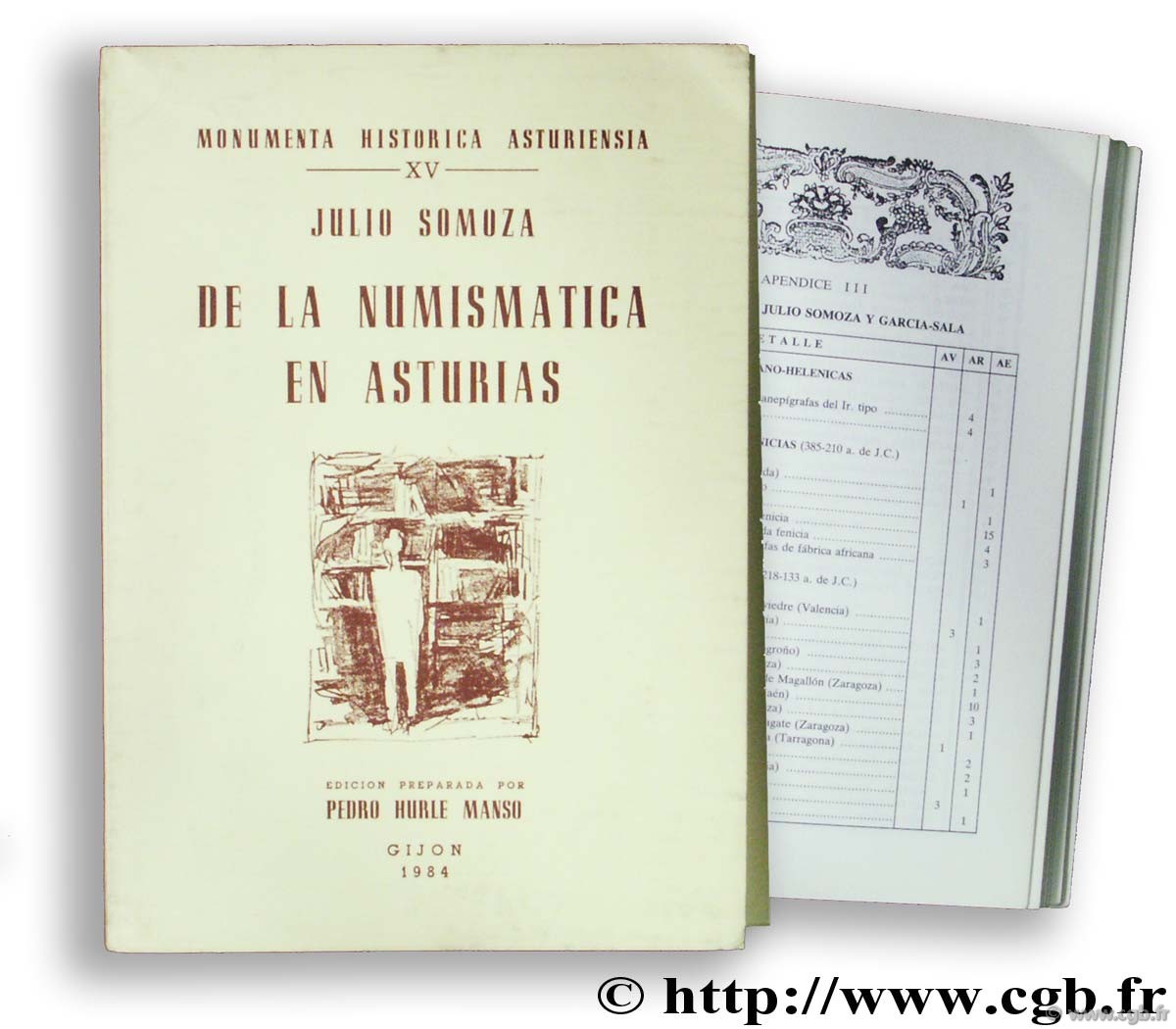 De la Numismatica en Asturias SOMOZA J.