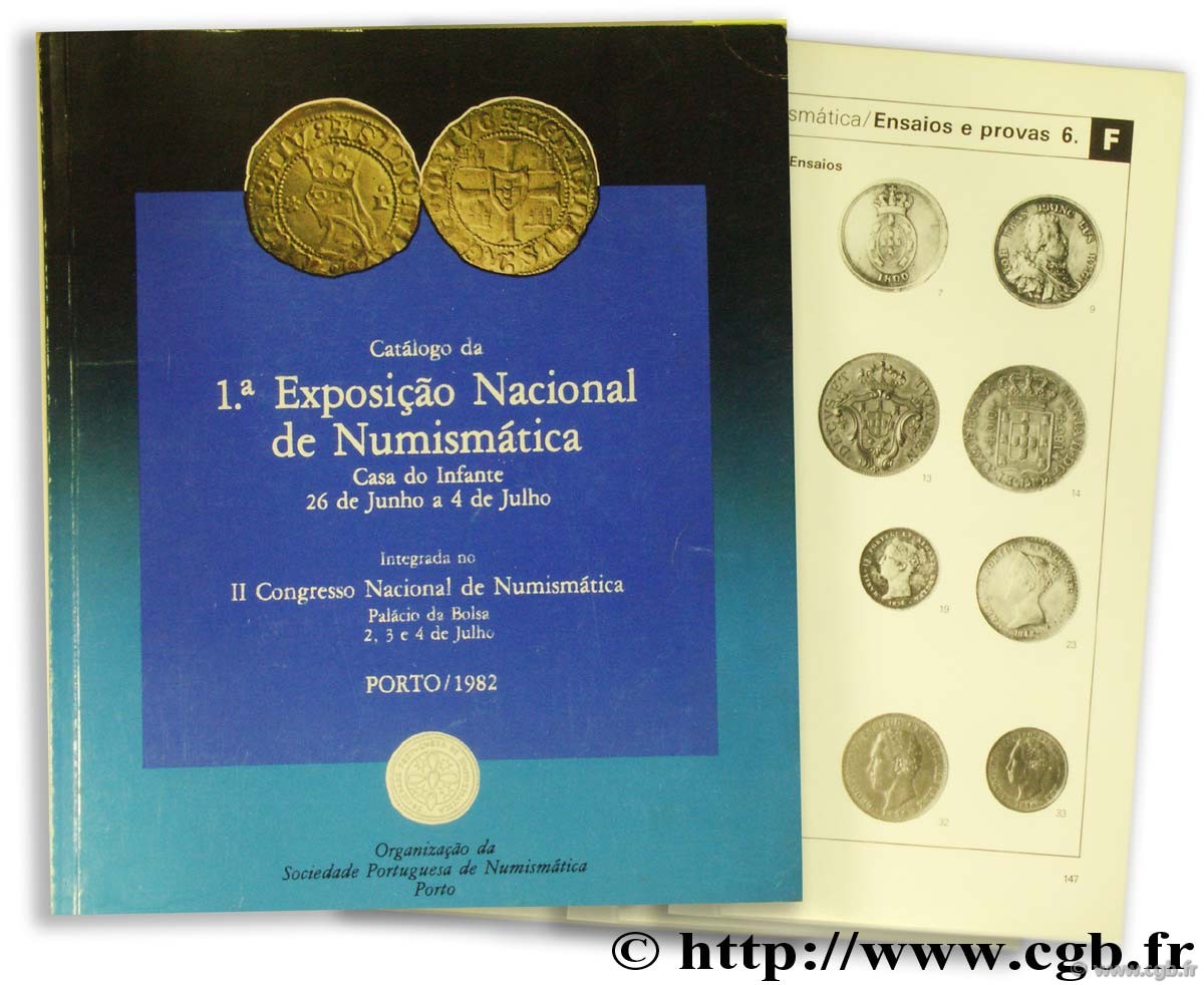 Catálogo da 1.a Exposição Nacional de Numismática Casa do Infante 